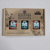 Pecyn Rhodd Jin 3 x 5cl Distyllfa Elevenses