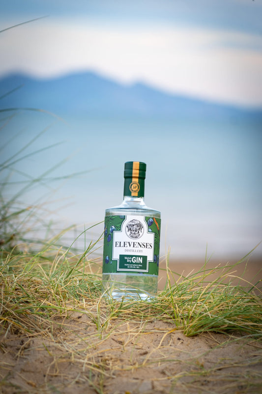 Elevenses Welsh Dry Gin - Premium Craft Gin with Traditional Botanicals